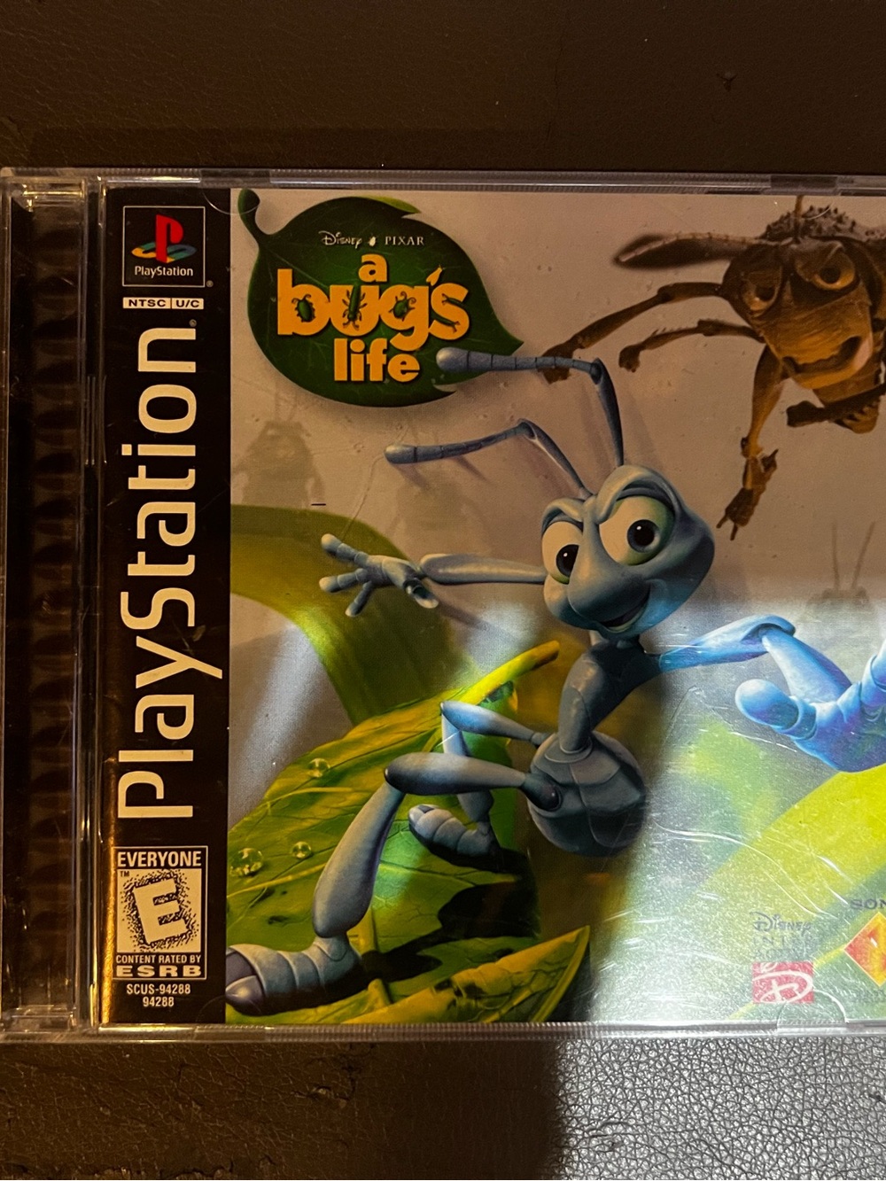 Sony PlayStation A Bug's Life - Green & Blue Cover Art